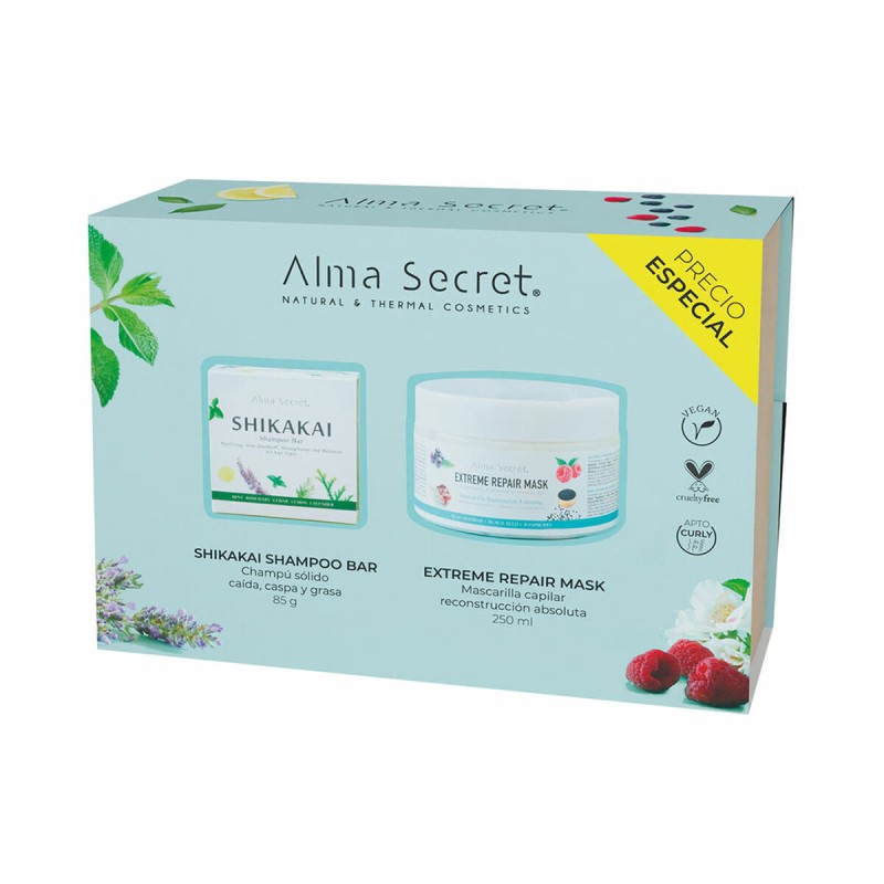 Assortiment pour cheveux Alma Secret Traitement capillaire fortifiant 2 Pièces