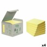 Ensemble de Notes Adhésives Post-it 76 x 76 mm Jaune (4 Unités)