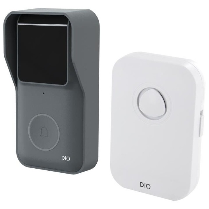DIO CONNECTED HOME - Sonnette WiFi - sans fil avec carillon