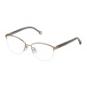 Monture de Lunettes Femme Carolina Herrera VHE112-08UZ Doré