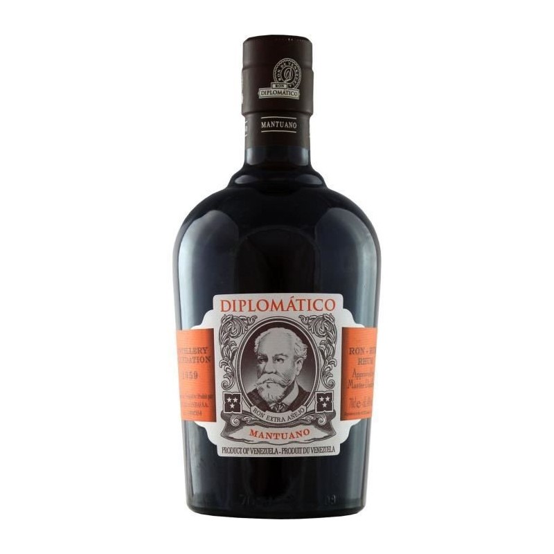 Rhum Diplomatico Mantuano hors d'âge 40% 70 cl