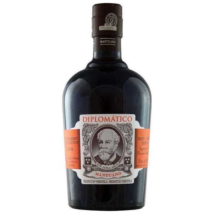 Rhum Diplomatico Mantuano hors d'âge 40% 70 cl