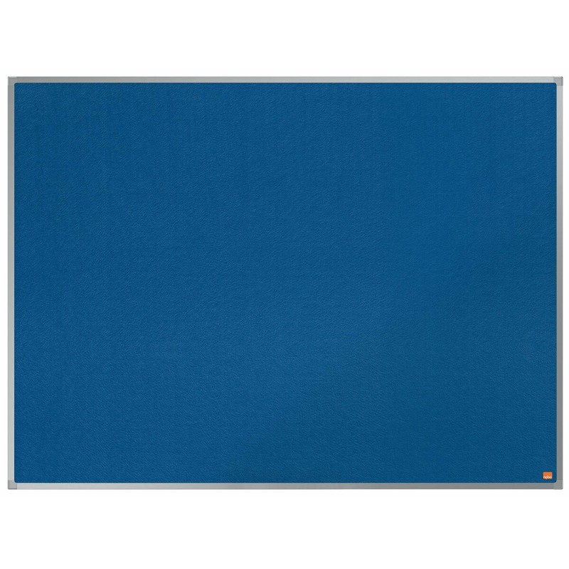 Tableau d’affichage Nobo Essence Bleu Aluminium Feutre 120 x 90 cm