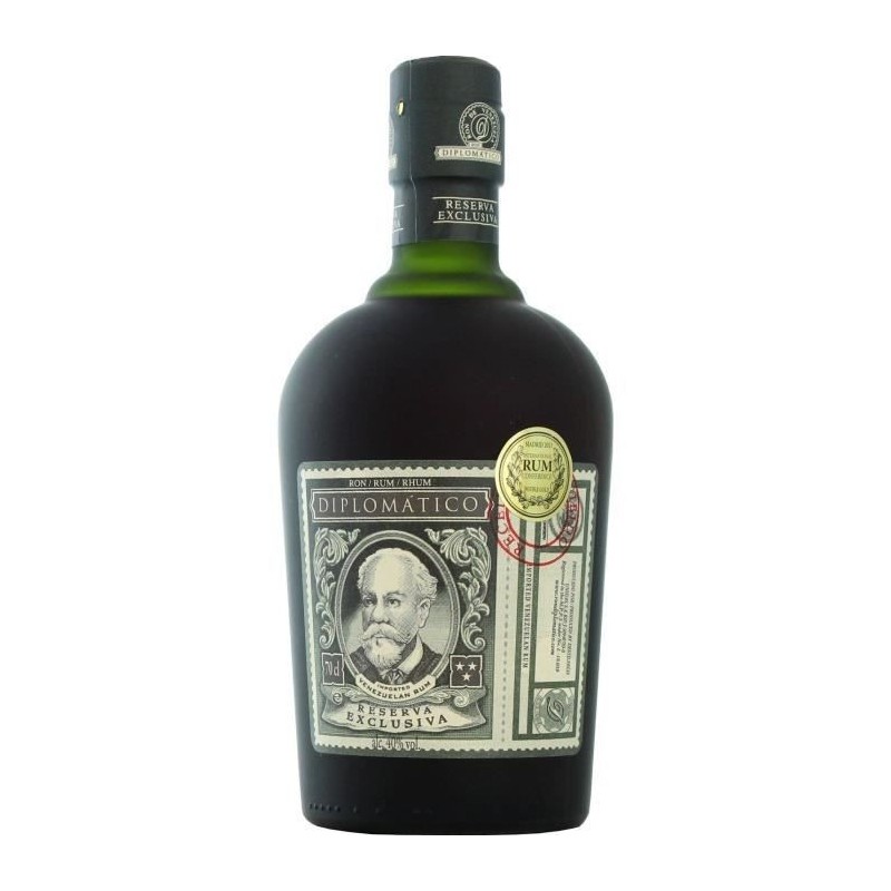 Rhum Diplomatico reserva exclusiva - Rhum Vieux - Venezuela - 40%vol - 70cl