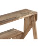 Étagère DKD Home Decor Naturel Brun foncé Aluminium Sapin Bois Recyclé Plante Cottage 50 x 55 x 63 cm