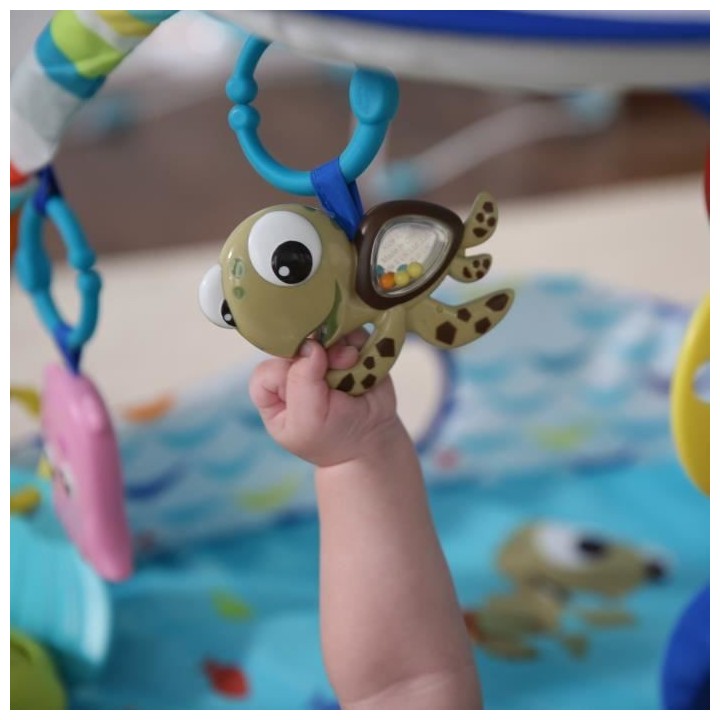 DISNEY BABY Tapis d'Eveil le Monde de Némo Mr. Ray Ocean Lights, Lumi