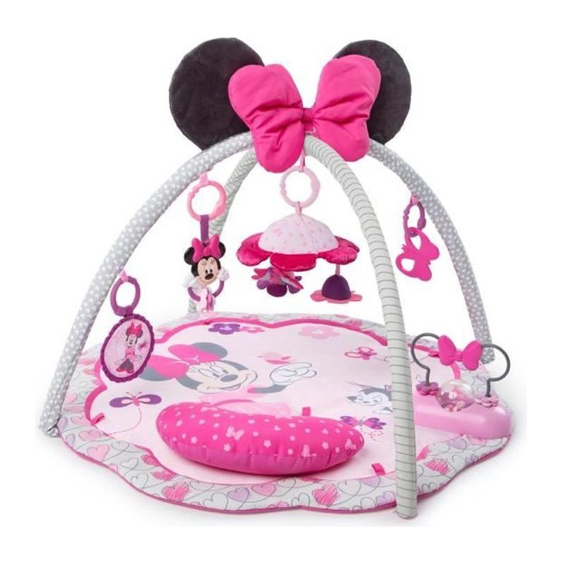 MINNIE Tapis d'Eveil Garden Fun, Jouets Détachables, Musique, Des la Naissance