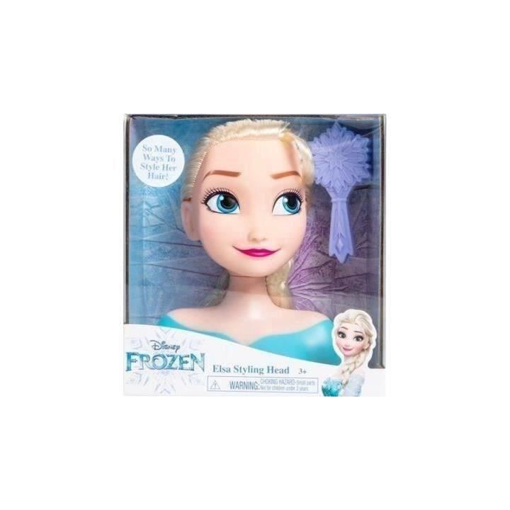 DISNEY FROZEN - Tete a coiffer Princesse Elsa - La Reine des Neiges II