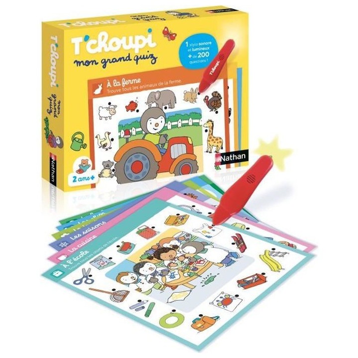 NATHAN T'choupi - Mon Grand Quiz
