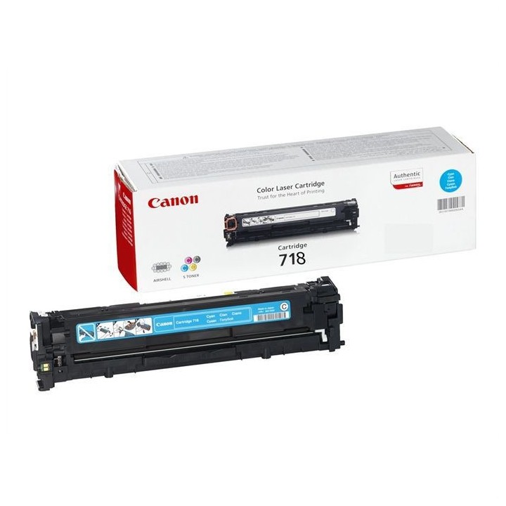 CANON Toner Laser 718C Cyan