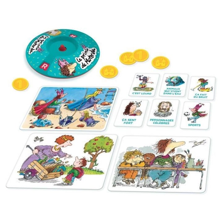 NATHAN Le petit bac du prince de Motordu