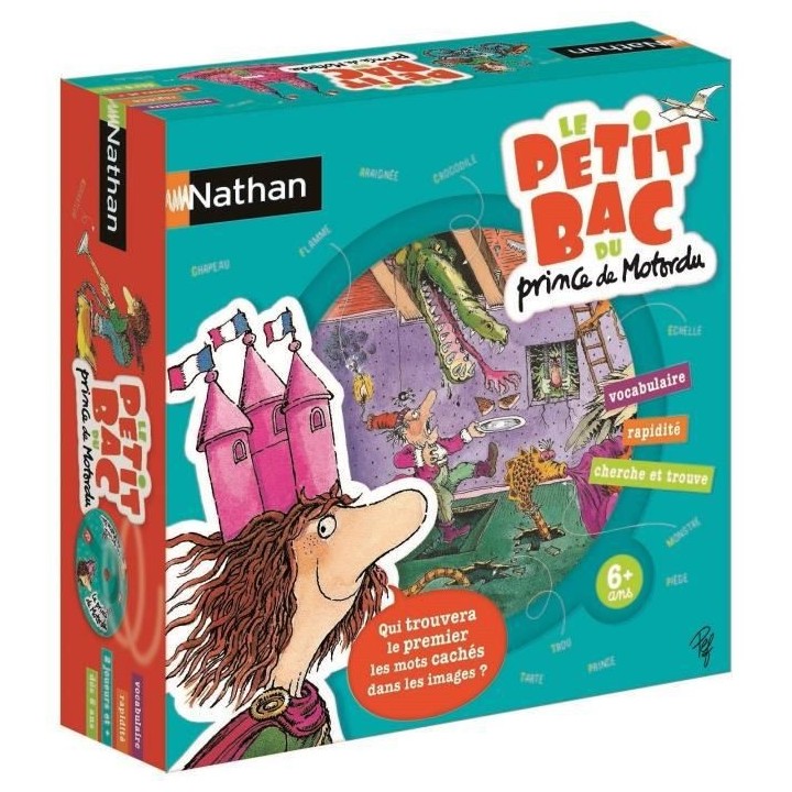 NATHAN Le petit bac du prince de Motordu