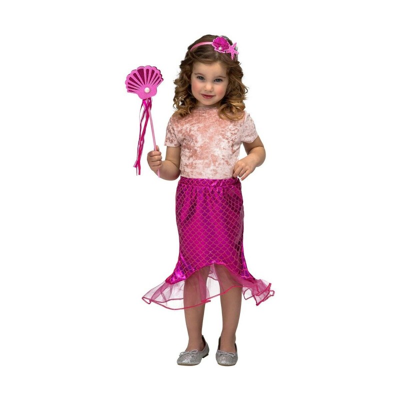 Déguisement pour Enfants My Other Me Sirène Rose Tutu 3-6 ans (3 Pièces)