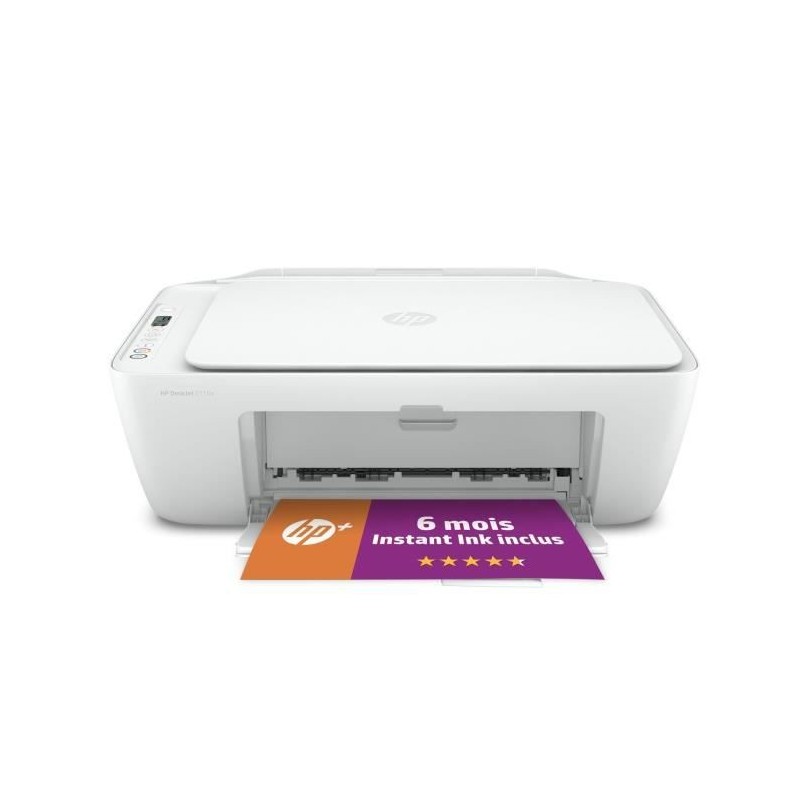 HP DeskJet 2710e Imprimante tout-en-un Jet d'encre couleur - 6 mois d'Instant ink inclus avec HP+
