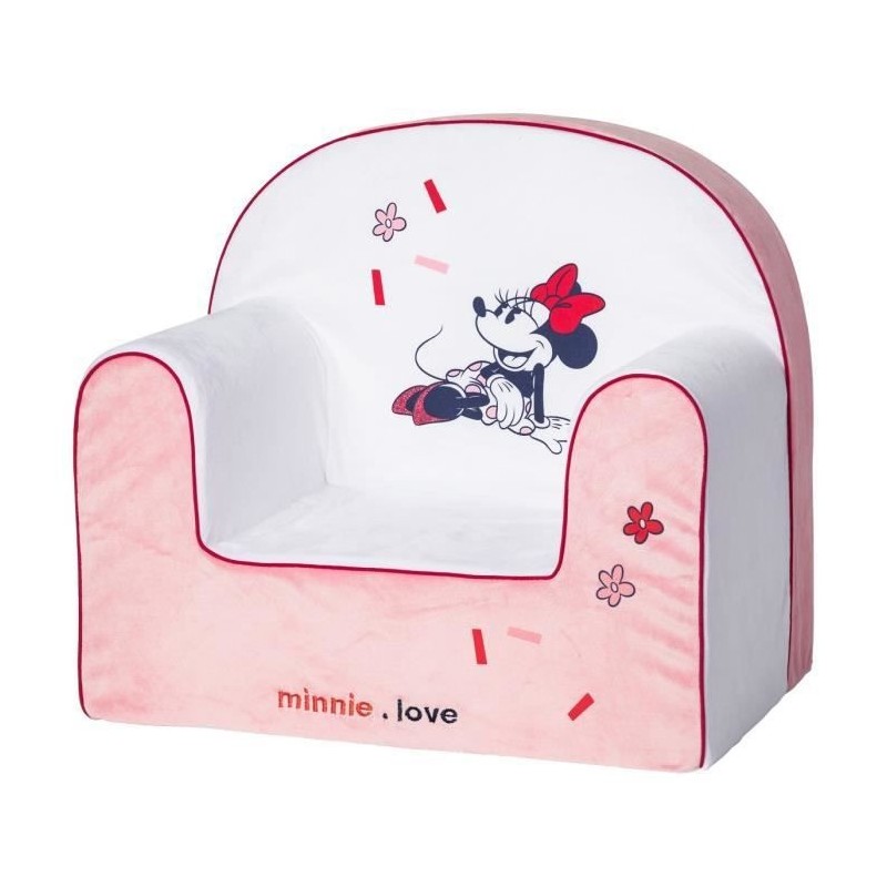 DISNEY Minnie Fauteuil Classic déhoussable - 25 cm