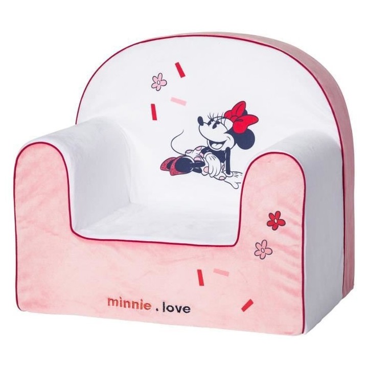 DISNEY Minnie Fauteuil Classic déhoussable - 25 cm