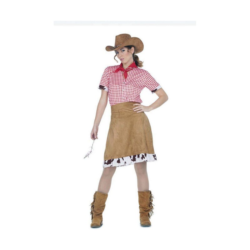 Déguisement pour Adultes My Other Me Cow-girl M/L (3 Pièces)