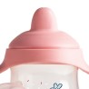 DISNEY Tasse a bec + anses Minnie confettis - 250 ml - En polypropylene