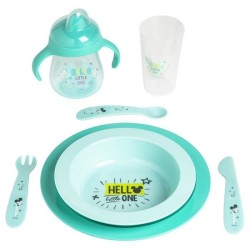 DISNEY Mickey Coffret repas 3 pieces : assiettes, bol et gobelet -