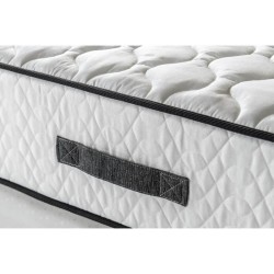 Matelas - 600 Ressorts - 140 x 190 cm - DEKO DREAM DETENTE - Équilibre - 24 cm - 7 zones