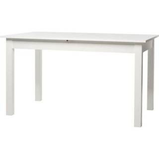 Table a manger extensible de 6 a 10 personnes - Classique - Blanc - CO