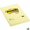 Notes Adhésives Post-it XL 15,2 x 10,2 cm Jaune (2 Unités)