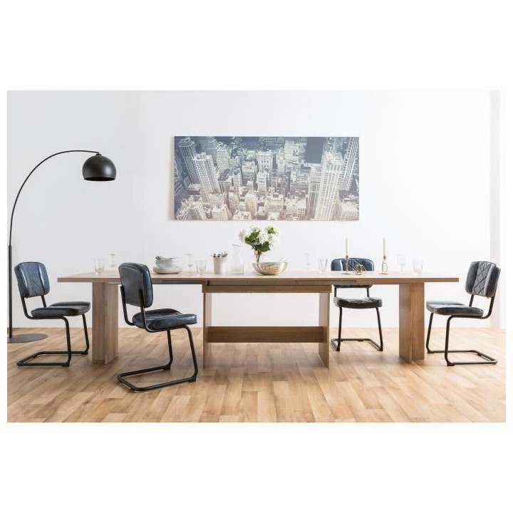 Table a manger extensible de 8 a 12 personnes - Classique - Décor che