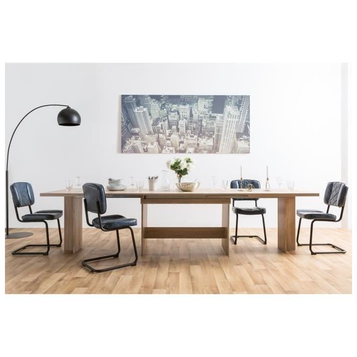 Table a manger extensible de 8 a 12 personnes - Classique - Décor che