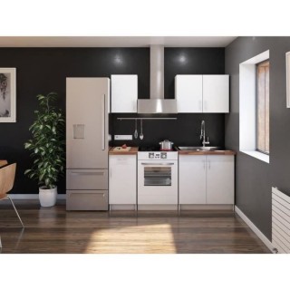 OBI Cuisine complete - 4 éléments - Blanc mat