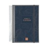 Agenda Finocam Bleu foncé 15,5 x 21,2 cm