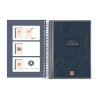 Agenda Finocam Bleu foncé 15,5 x 21,2 cm