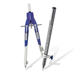 Boussole Staedtler Mars comfort 552 Argenté Bleu