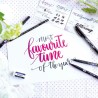 Set de calligraphie Tombow Beginner Lettering 6 Pièces Multicouleur