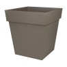 Pot EDA Taupe Plastique 49,5 x 49,5 x 52,5 cm (Reconditionné C)