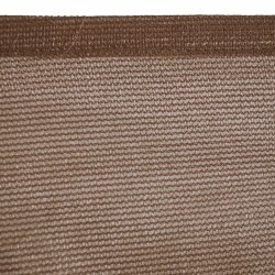 Tissu Auvent 3,5 x 3,5 m 350 x 350 x 0,5 cm Polyéthylène Chocolat