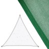 Tissu Auvent 3,5 x 3,5 m 350 x 350 x 0,5 cm Polyéthylène Vert