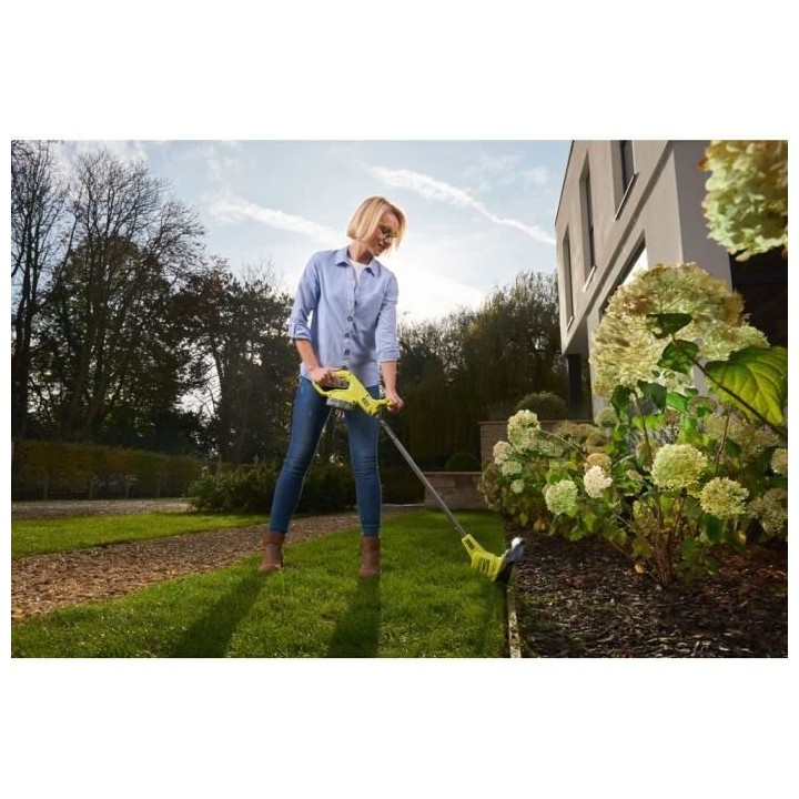 RYOBI Pack ONE+ tondeuse + coupe-bordures 18V sans fil RLM1833BLT1825M