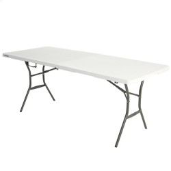 Table Piable Lifetime Blanc...