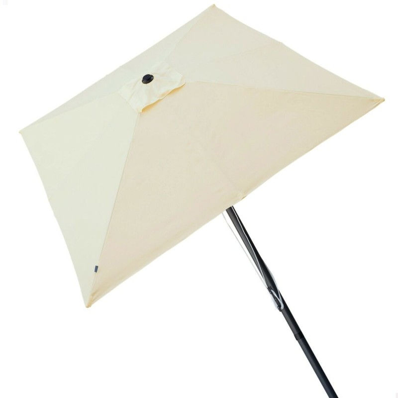 Parasol Aktive 270 x 261 x 270 cm Acier Aluminium Crème