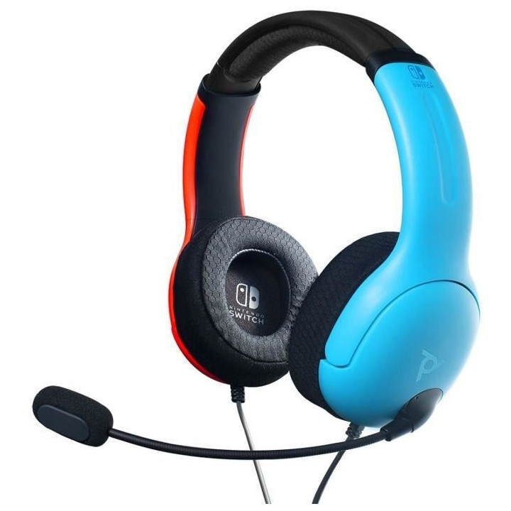 Casque PDP LVL40 Bleu / Rouge pour Switch