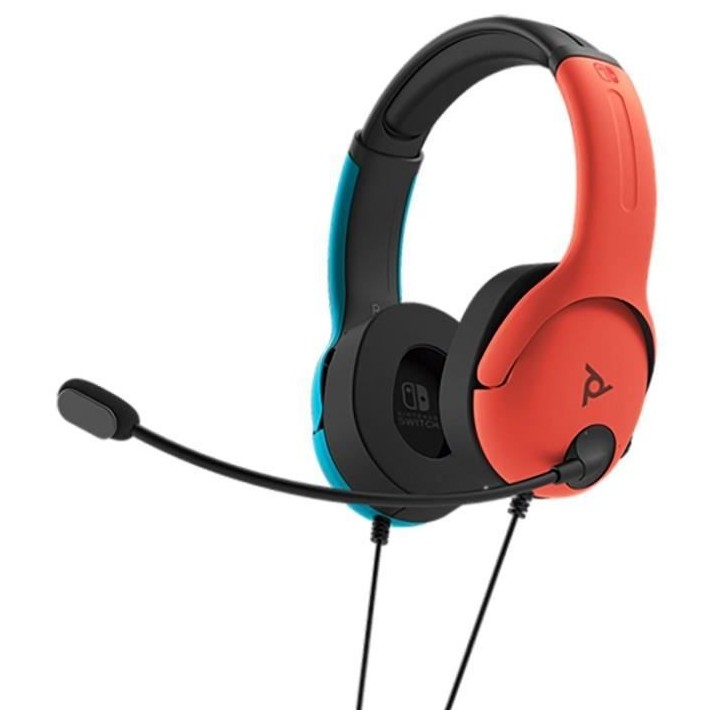 Casque PDP LVL40 Bleu / Rouge pour Switch