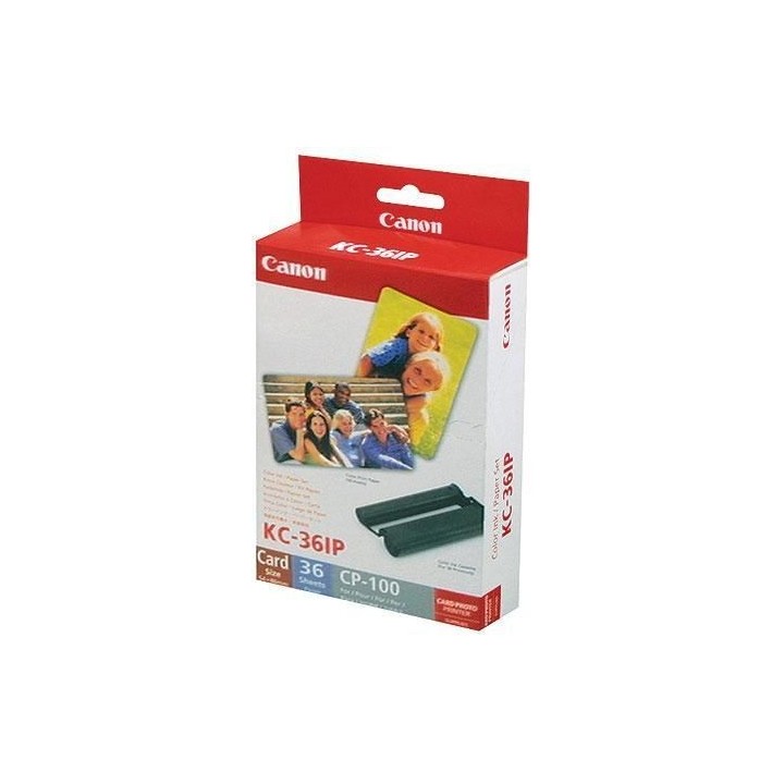 CANON Kit papier + encre KC-36IP 54x86mm 36 tirages