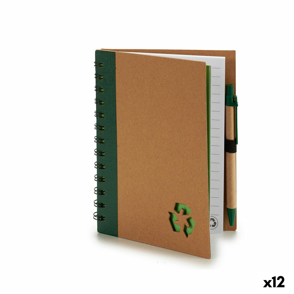 /391127/cahier-a-spirales-avec-stylo-carton-recyclado-1-x-18-x-14-cm-12-unites.jpg