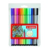 Ensemble de Marqueurs Stabilo Pen 68 Multicouleur 15 Pièces