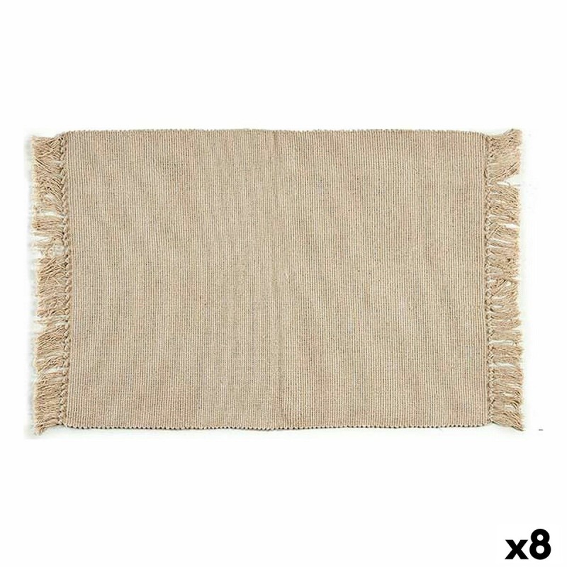 Tapis Beige 50 x 80 cm (8 Unités)