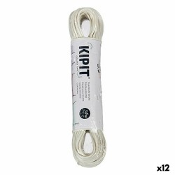 Fil à linge 30 m Blanc PVC...