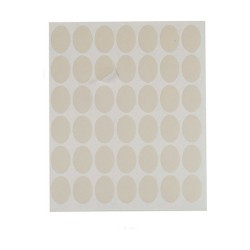 Étiquettes adhésives Blanc 17 x 24 mm Oblongue (12 Unités)