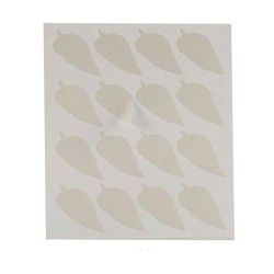 Étiquettes adhésives Blanc 22 x 49 mm Volets (12 Unités)