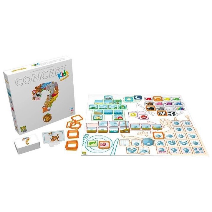 Concept Kids : Animaux - Asmodee - Jeu de société