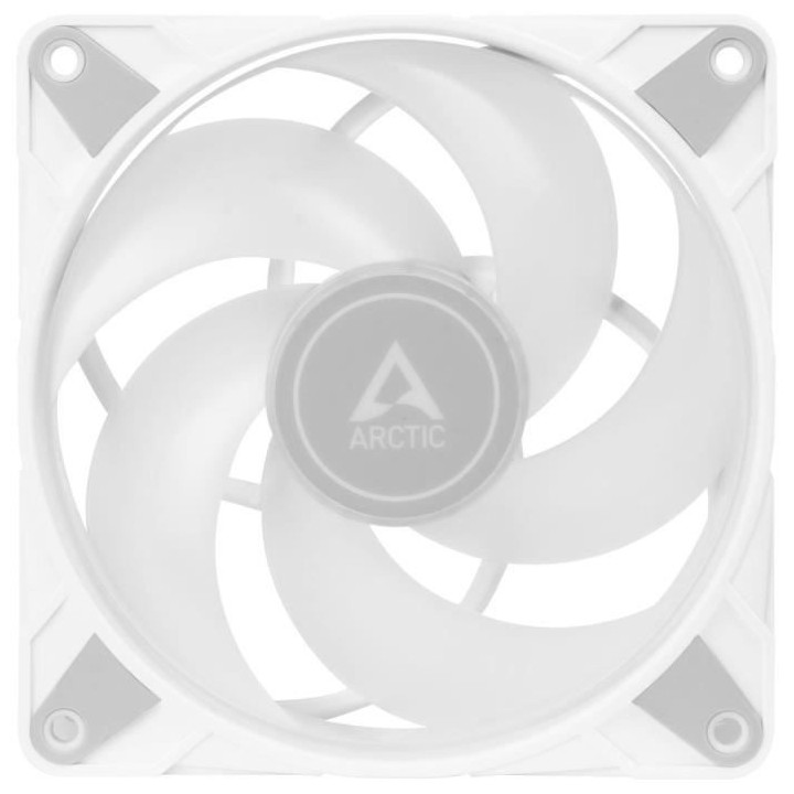 ARCTIC P12 PWM PST ARGB blanc (PACK 3) - Ventilateur 120mm pour boitie